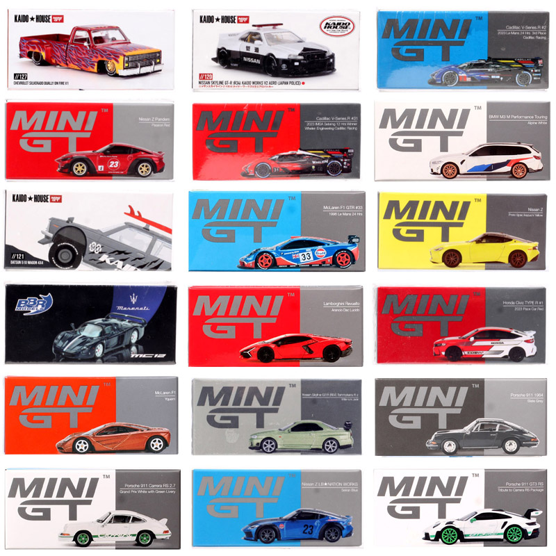 Model Kit Nissan Skyline - MiniGT 1/64 Scale Nissan Skyline GTR