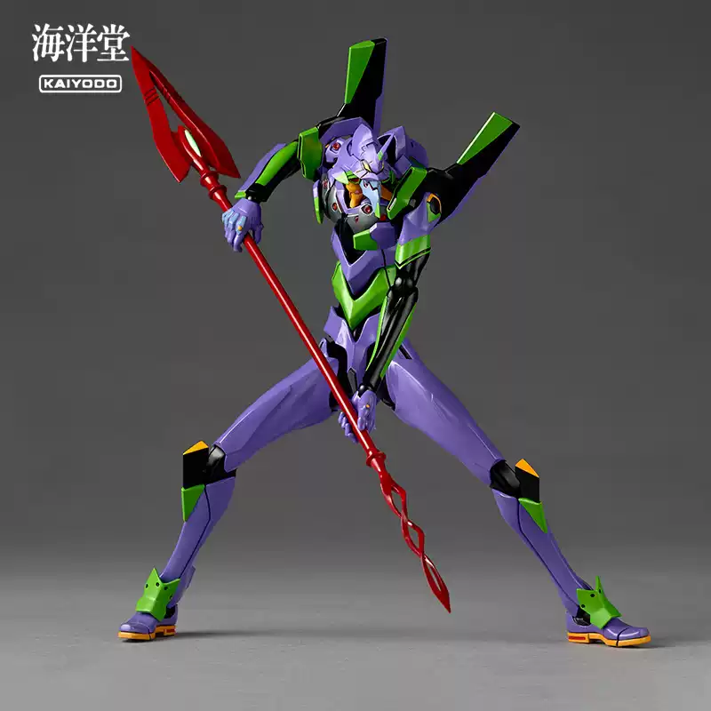 Model Kit Eva 02 - In Stock Original Kaiyodo Revoltech Amazing