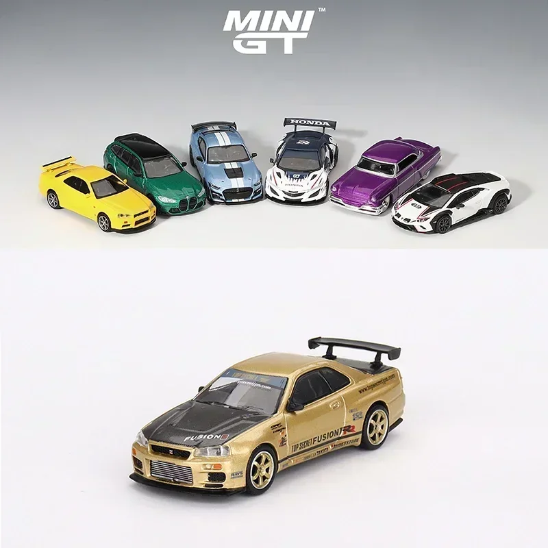 Model Kit Nissan Skyline - MINIGT 1/64 Nissan GTR Pagani Ford
