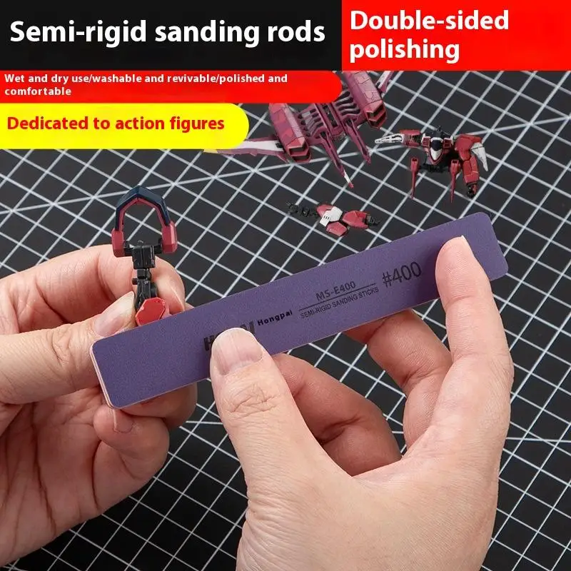6Pcs MS-E400-1500 Semi-rigid S - Sanding Stick Set 评论和价格