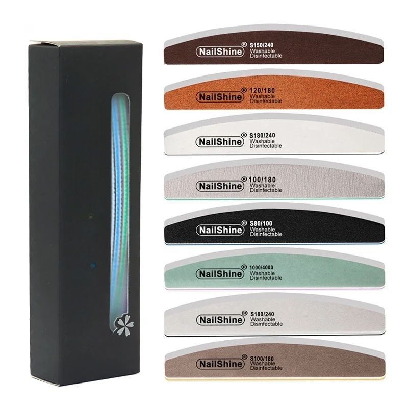 8Pcs/Box Nail File Buffer Kit  - Sanding Stick Set 评论和价格