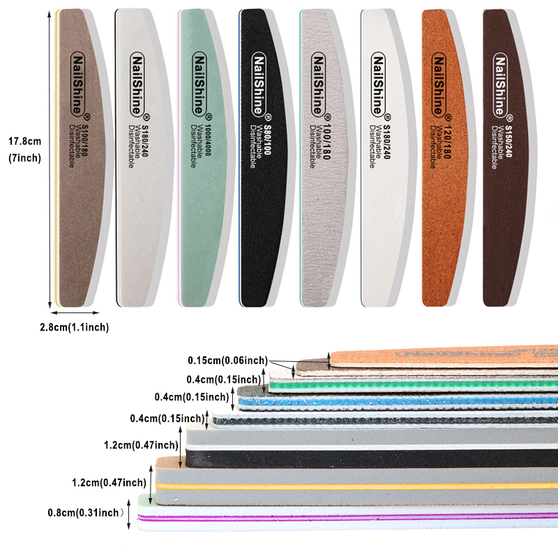 8Pcs/Box Nail File Buffer Kit  - Sanding Stick Set 评论和价格