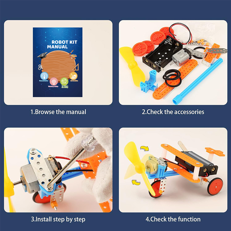 6 Set Robotics Kit Science Exp - Model Kit Motor 评论和价格