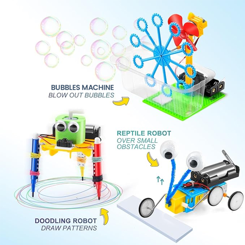 6 Set Robotics Kit Science Exp - Model Kit Motor 评论和价格