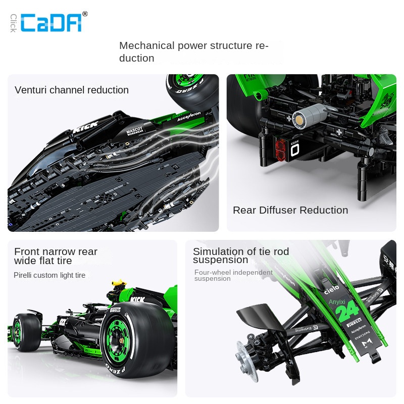Cada Sauber F1 Team C44 Formul - Model Kit Formula 1 评论和价格