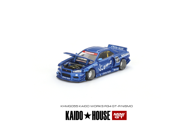 Kaido House + MINIGT 1:64 Hond - Model Kit Nissan Skyline 评论和价格