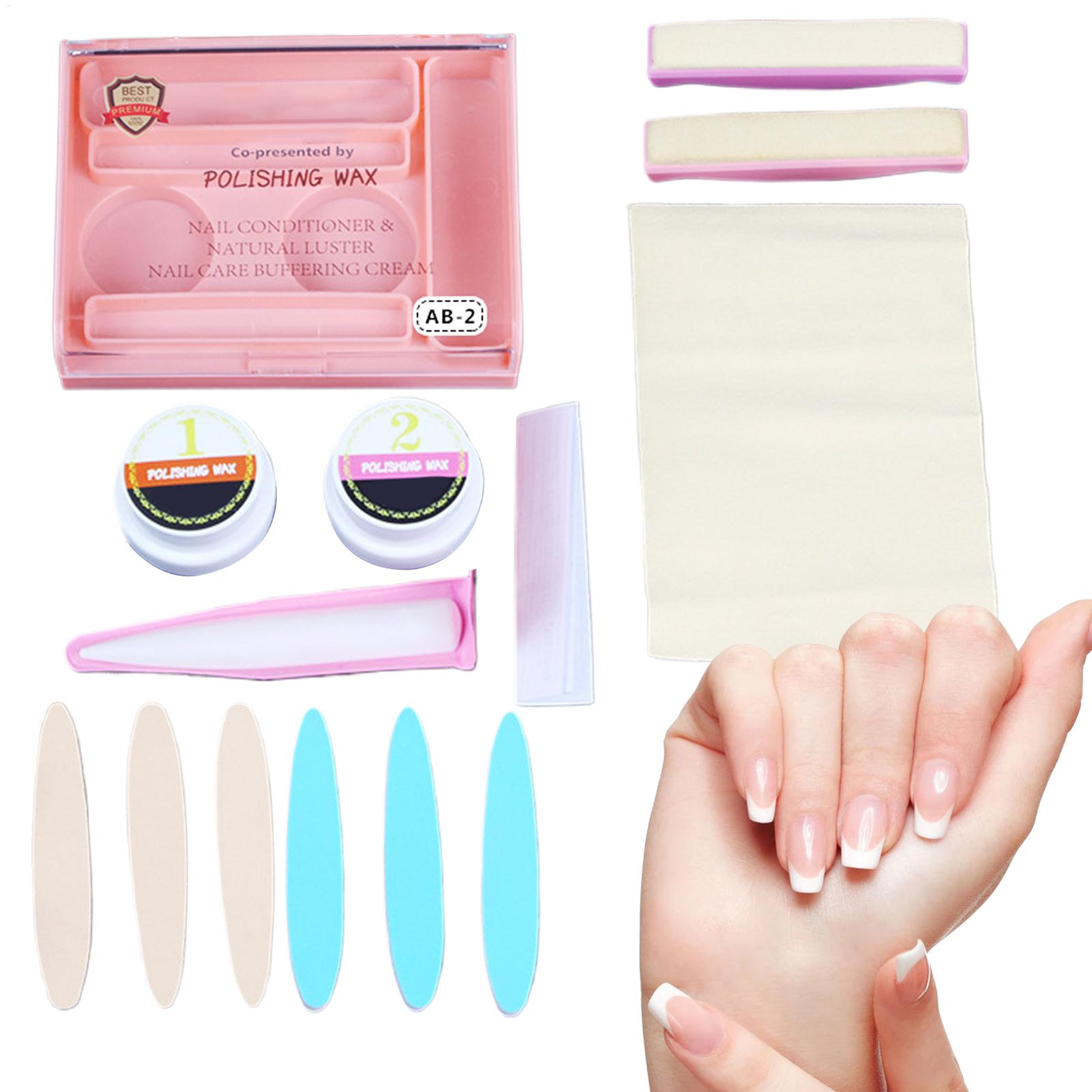 Nail polishing Wax Tool Kit Na - Sanding Stick Set 评论和价格