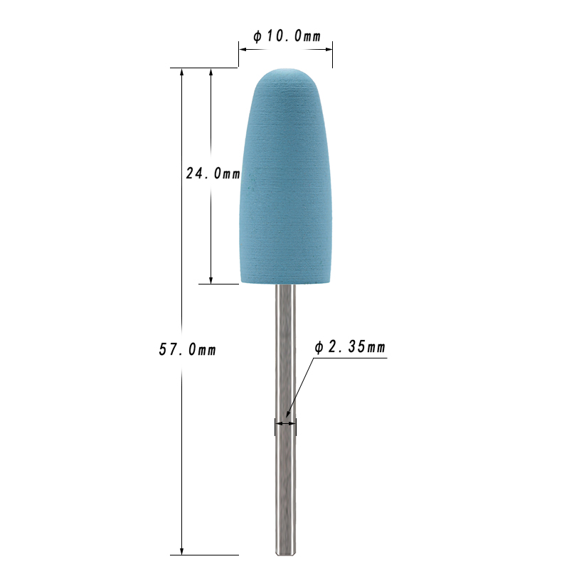 5Pcs/Set Silicone Nail Drill B - Sanding Stick Set 评论和价格