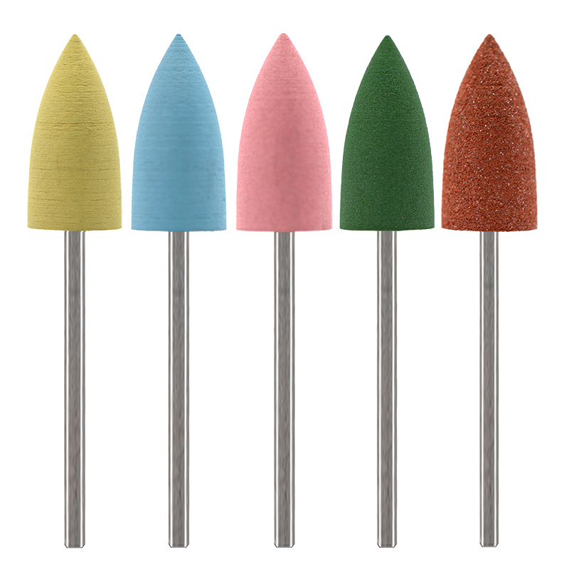 5Pcs/Set Silicone Nail Drill B - Sanding Stick Set 评论和价格