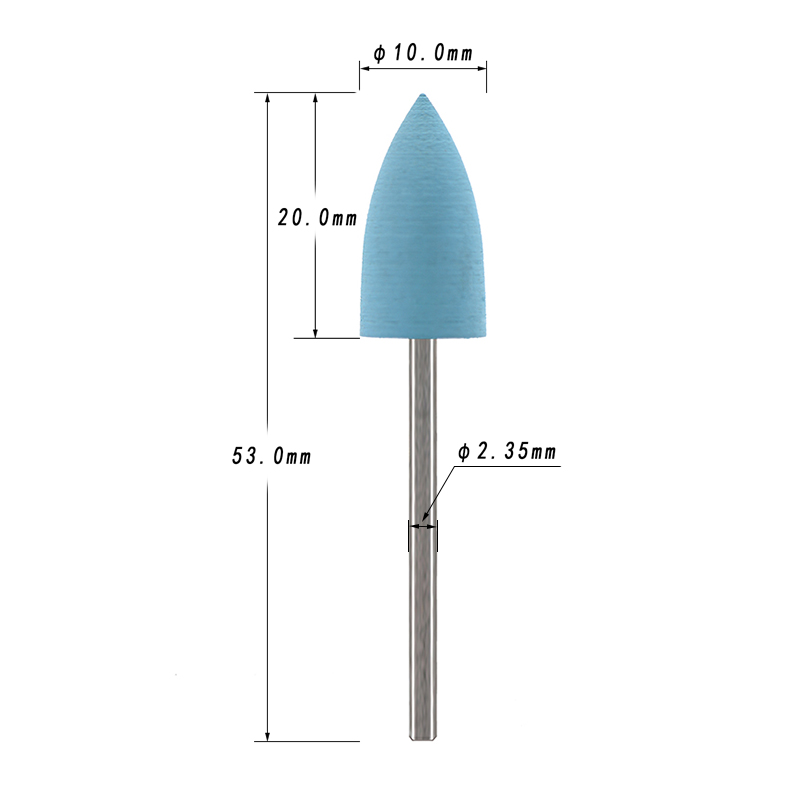 5Pcs/Set Silicone Nail Drill B - Sanding Stick Set 评论和价格