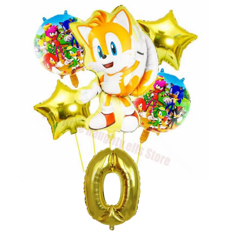 Cartoon Game Sonic Balloon Dig - Model Kit Sonic 评论和价格