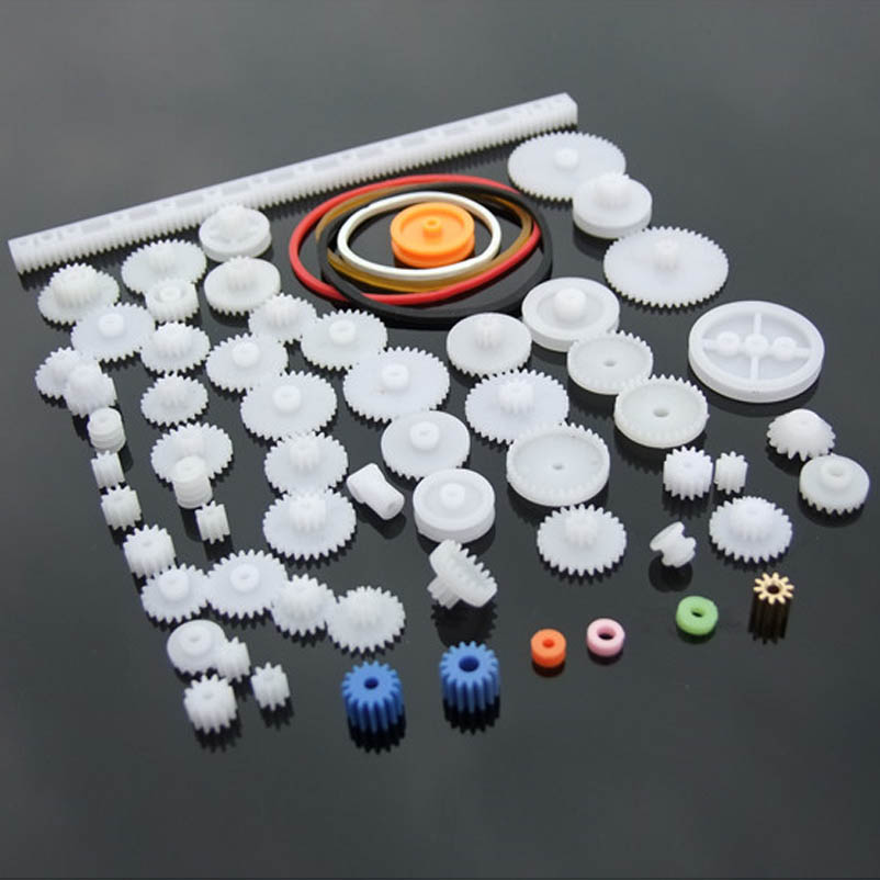 Fine ABS Plastic Gear Kit 0.5M - Model Kit Motor 评论和价格
