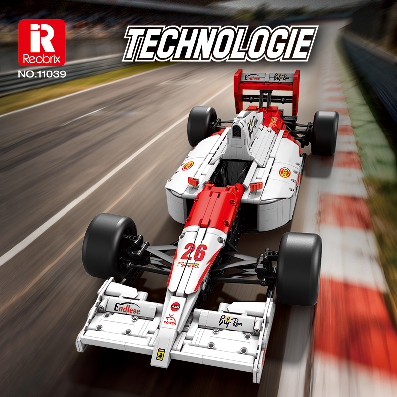 2800PCS MP4 Formula Racing Car - Model Kit Formula 1 评论和价格