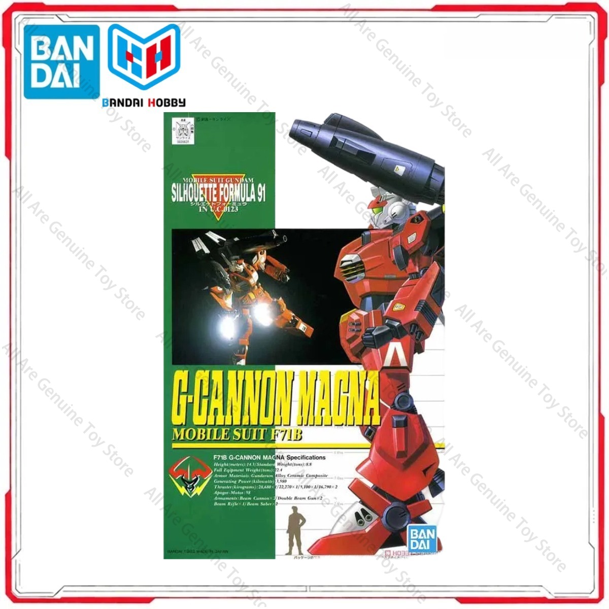 Genuine Bandai Original Gundam - Model Kit Formula 1 评论和价格