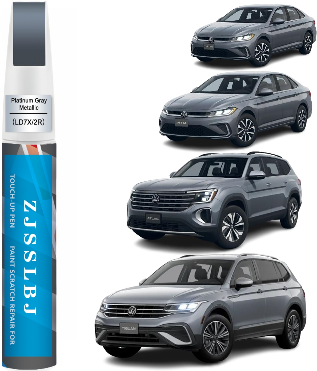 Car Touch Up Paint(Platinum Gr - Metallic Paint Set 评论和价格