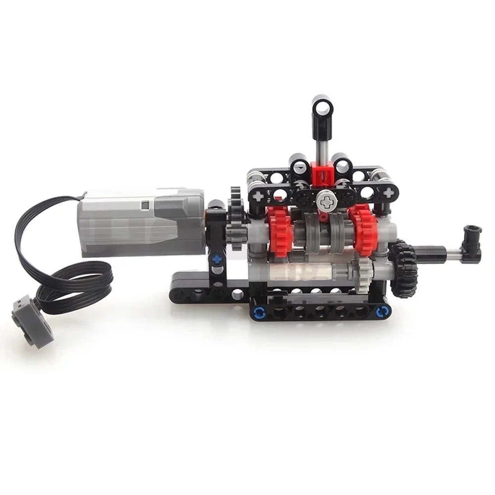 MOC High-tech 4 Speeds Gearbox - Model Kit Motor 评论和价格