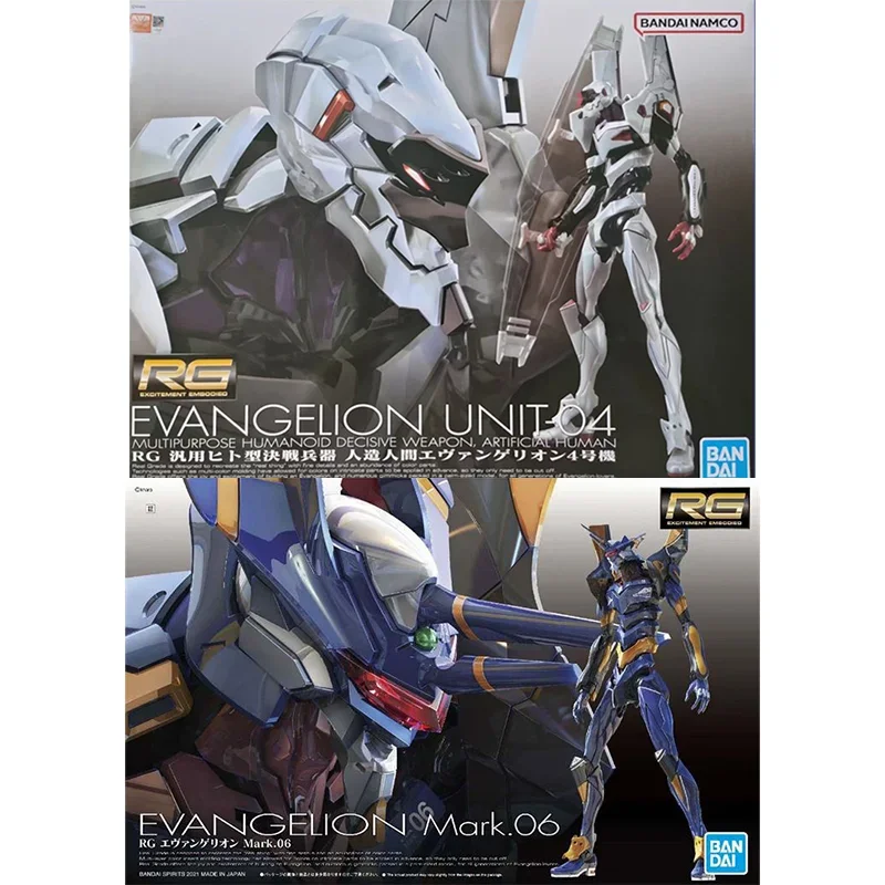 Bandai Original Genuine RG EVA - Model Kit Eva 02 评论和价格