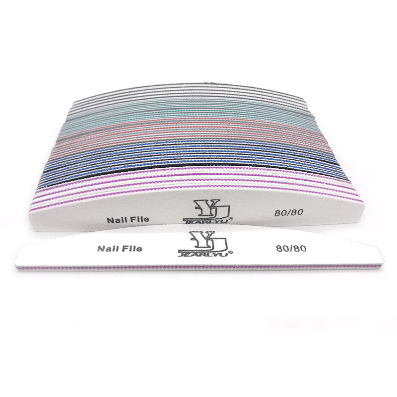 5Pcs/Lot Nail File Mix Color L - Sanding Stick Set 评论和价格