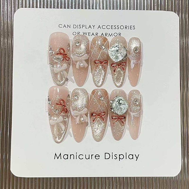 24Pcs Long Stiletto Polka Dot  - Sanding Stick Set 评论和价格