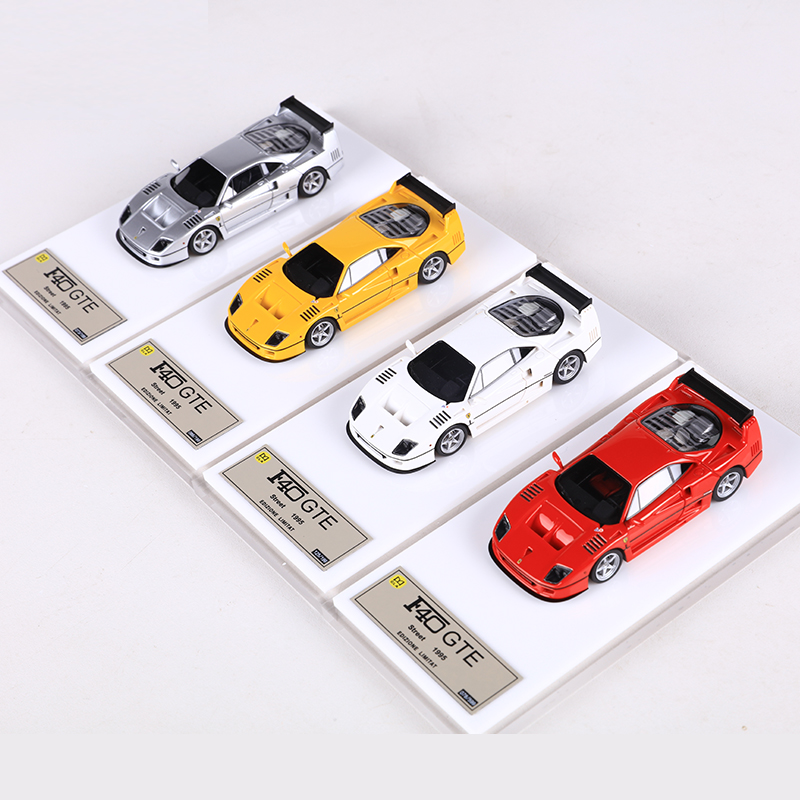 DMH F40 Resin Model Car 1:64 L - Model Kit Formula 1 评论和价格