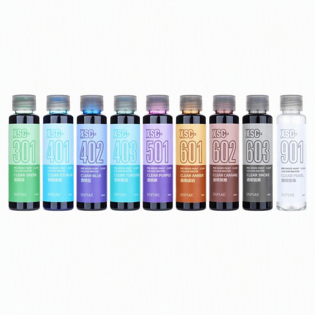 DSPIAE XSC Series 50ML Pre Mix - Metallic Paint Set 评论和价格