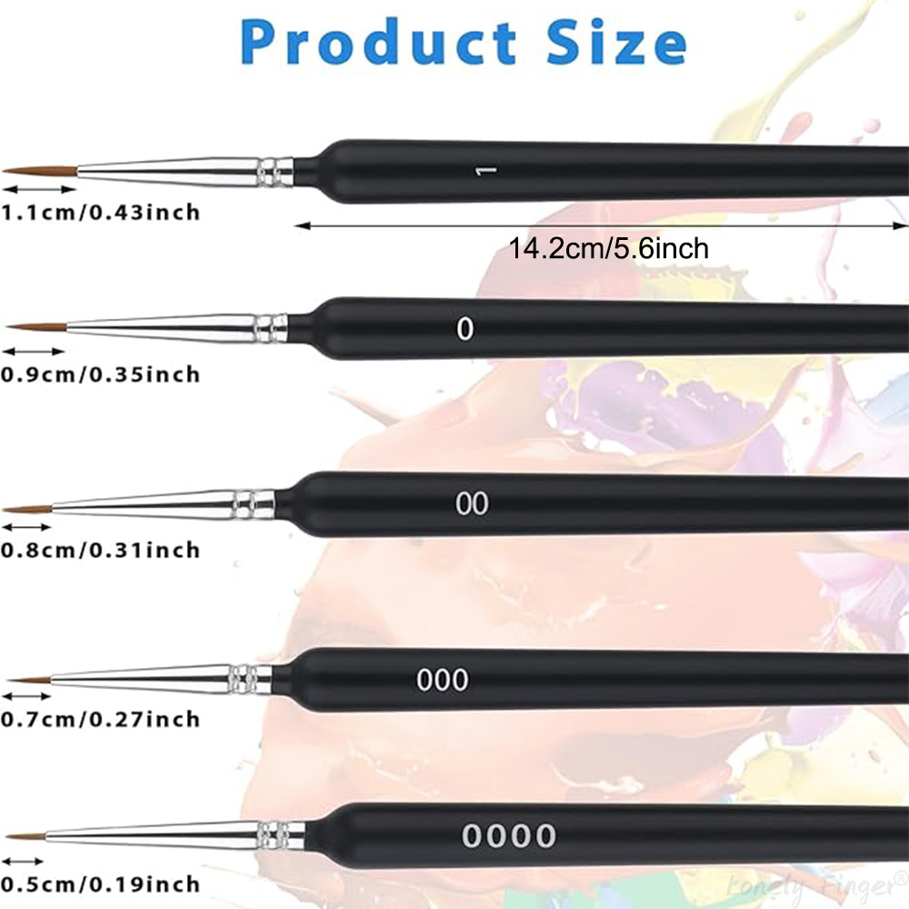 5/11Pcs Paint Brushes Set, Art - Metallic Paint Set 评论和价格