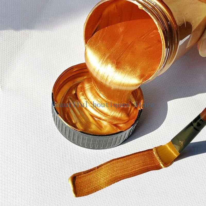 U4LF Shiny Metallic Effect Acr - Metallic Paint Set 评论和价格