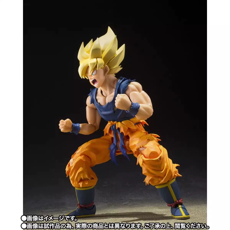 Bandai SHF Super Saiyan Son Go - Model Kit Hemoxian 评论和价格
