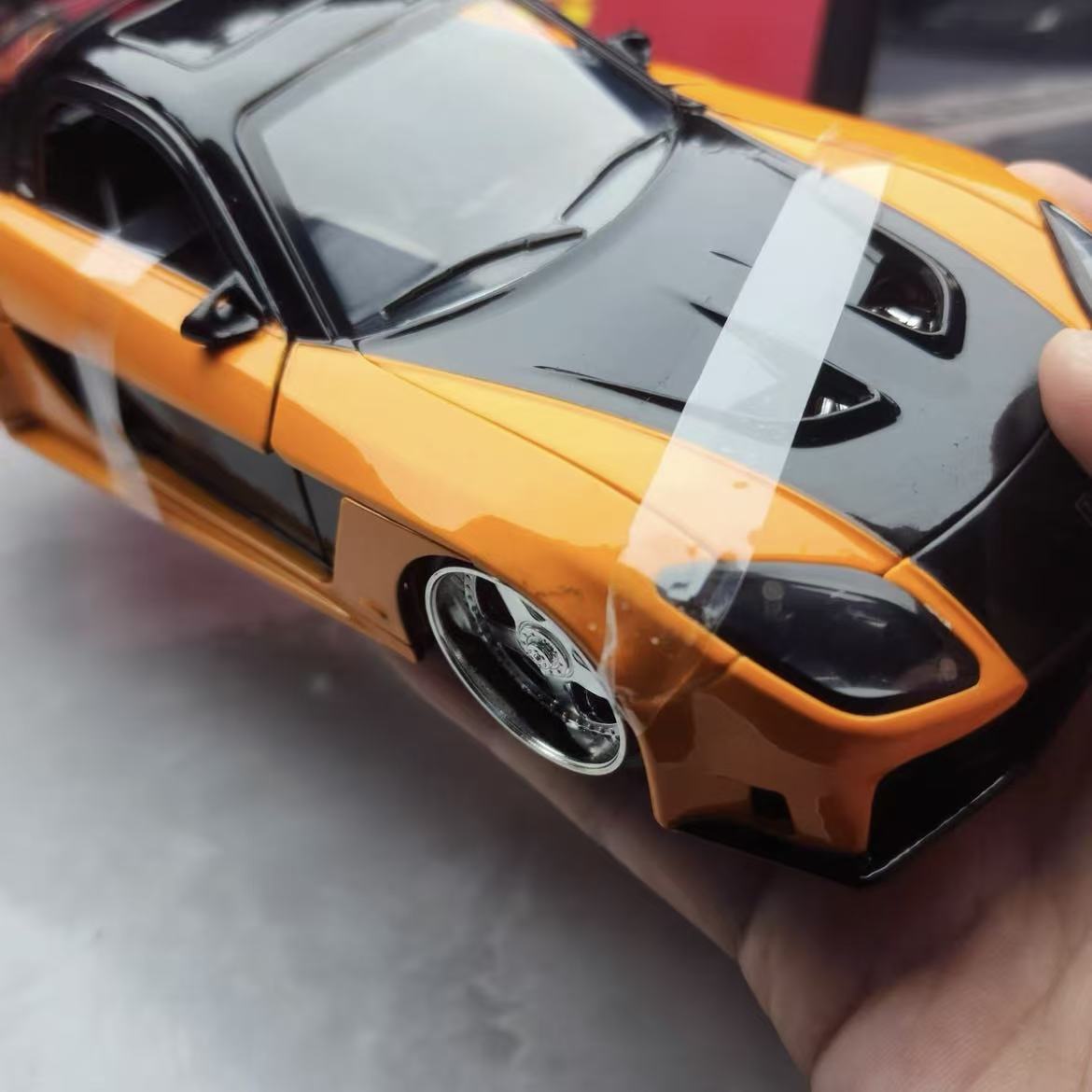 JADA 1:24 Tokyo Drift Han RX7  - Model Kit Lamborghini 评论和价格