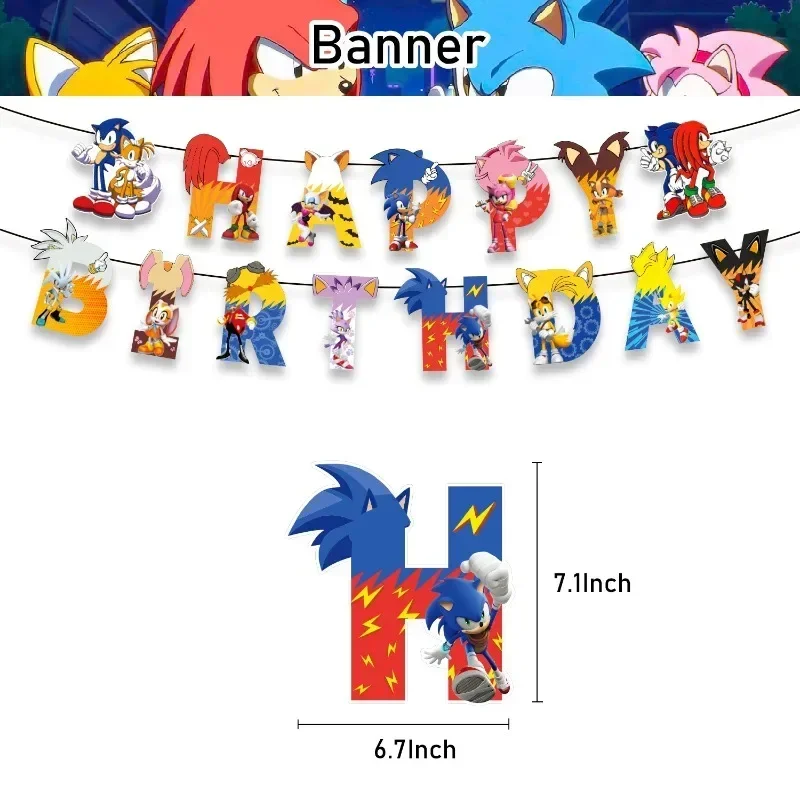 Sonics Theme Birthday Party De - Model Kit Sonic 评论和价格